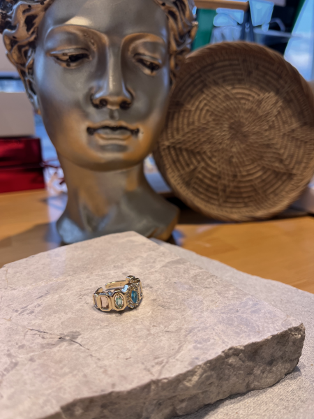 Büyük Renkli Taşlı Yüzük