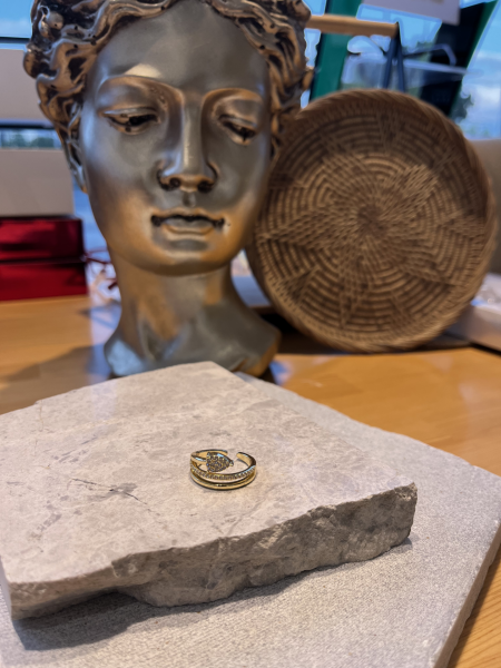 Taşlı Sarmal Yüzük