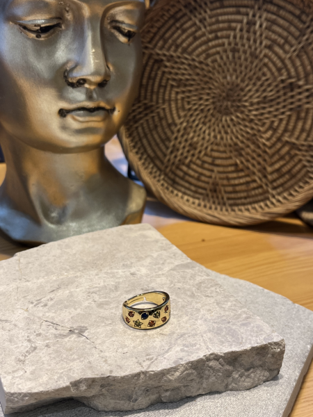 Renkli Taşlı Yüzük