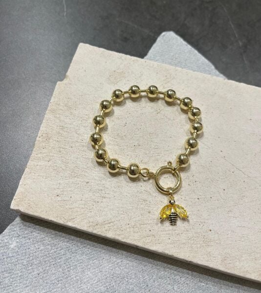 Arı Charmlı Bileklik