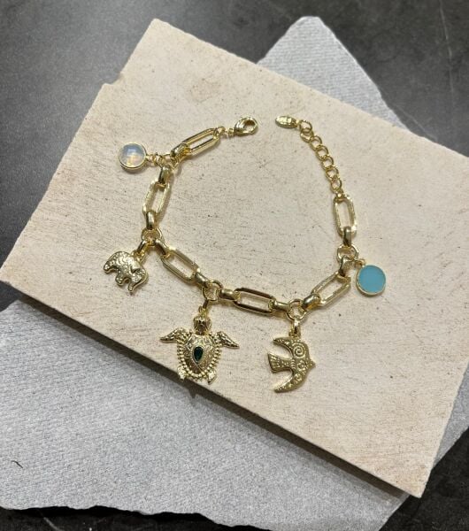 Hayvan Charmlı Bileklik