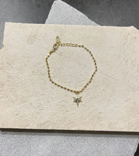 Kuzey Yıldızı Charmlı Bileklik