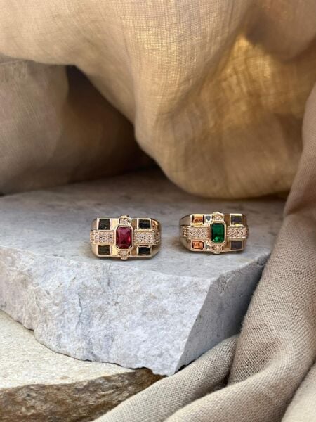 Pembe Taşlı YSX Jewelry Yüzük
