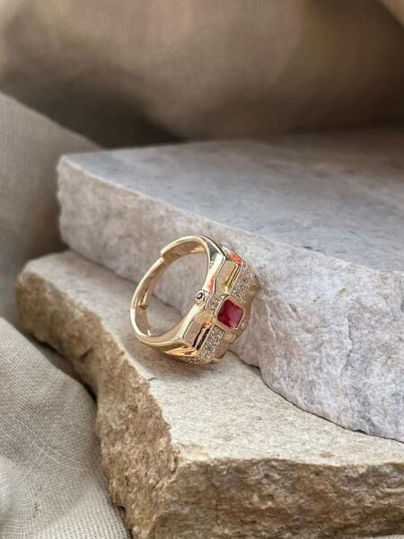 Pembe Taşlı YSX Jewelry Yüzük