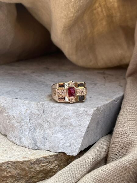 Pembe Taşlı YSX Jewelry Yüzük
