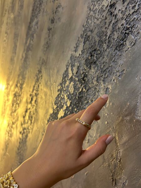 Yüzük Dört Taşlı