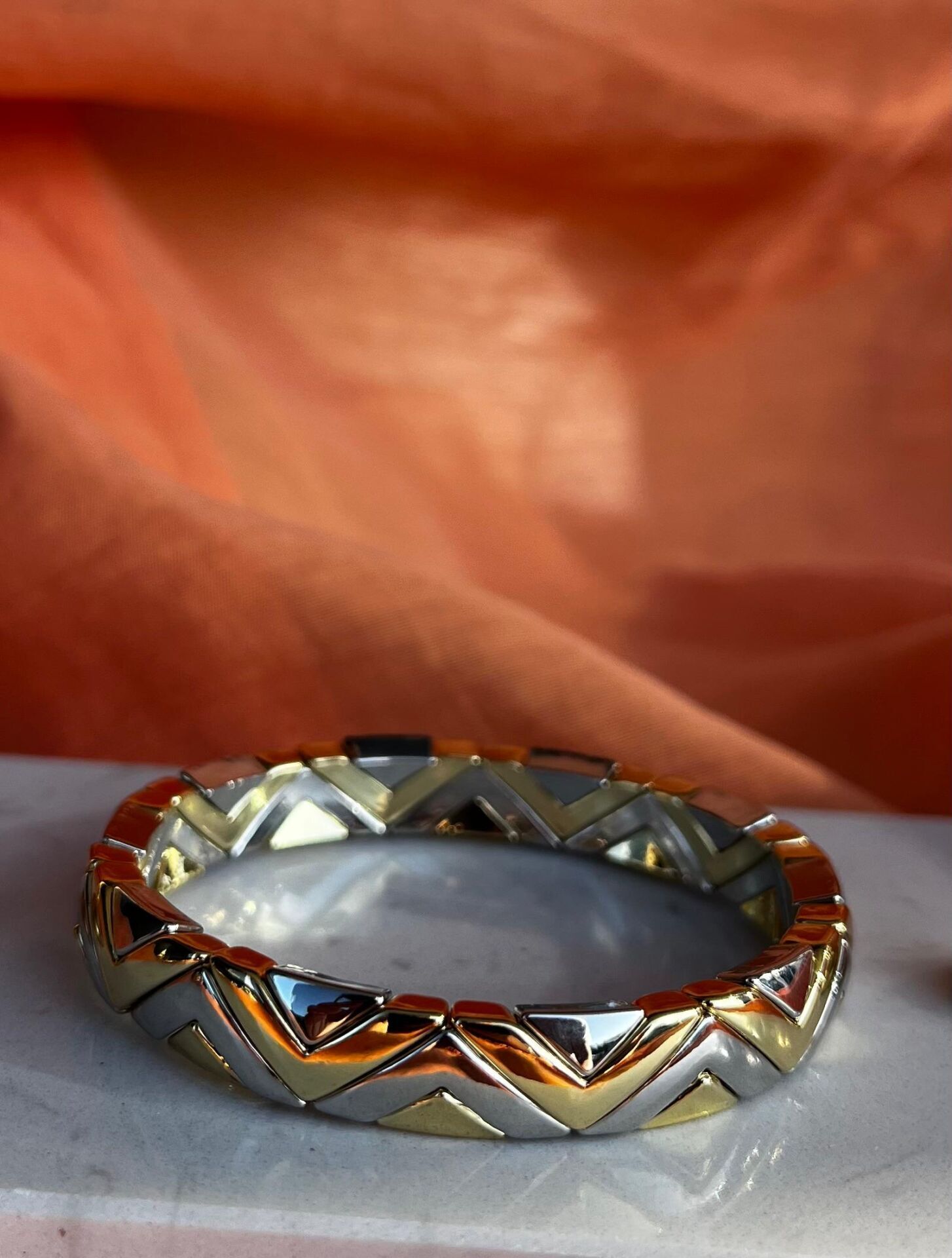 Porselen Kaplama İki Renkli Bileklik