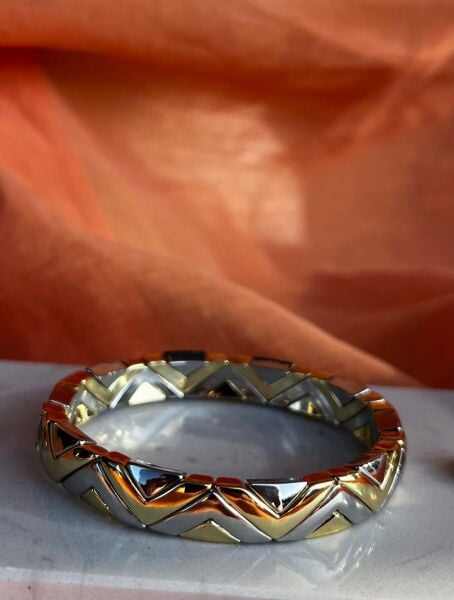 Porselen Kaplama İki Renkli Bileklik