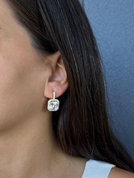 Xuping Taşlı Küpe