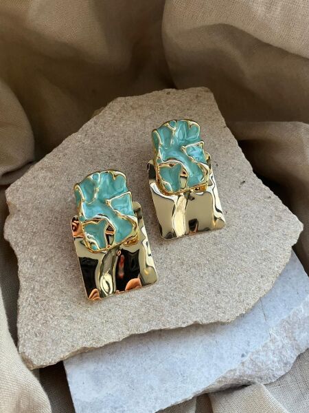 Blue Stone Earrings