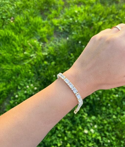 14K Taşlı Bileklik