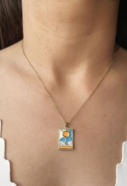 The Lovers Tarot Kolye