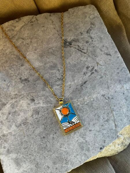 The Lovers Tarot Kolye