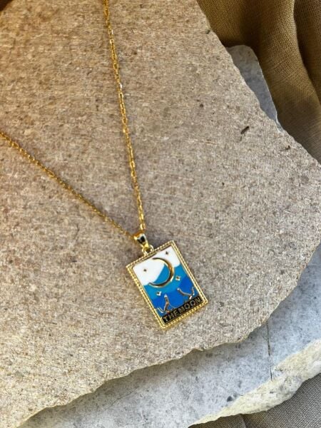 The Moon Tarot Kolye