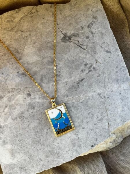 The Moon Tarot Kolye