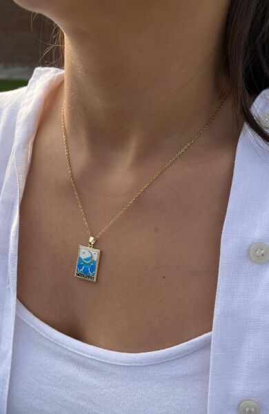 The Moon Tarot Kolye