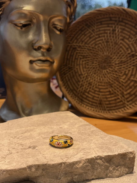 Sarı Mineli Yüzük