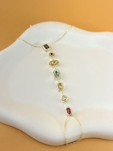 Altın Renkli Taşlı Şahmeran