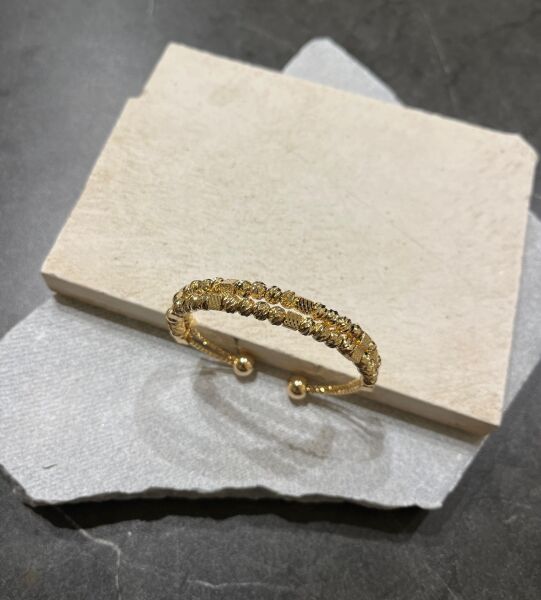 Ysx Jewelry Altın Rengi  Toplu Kelepçe