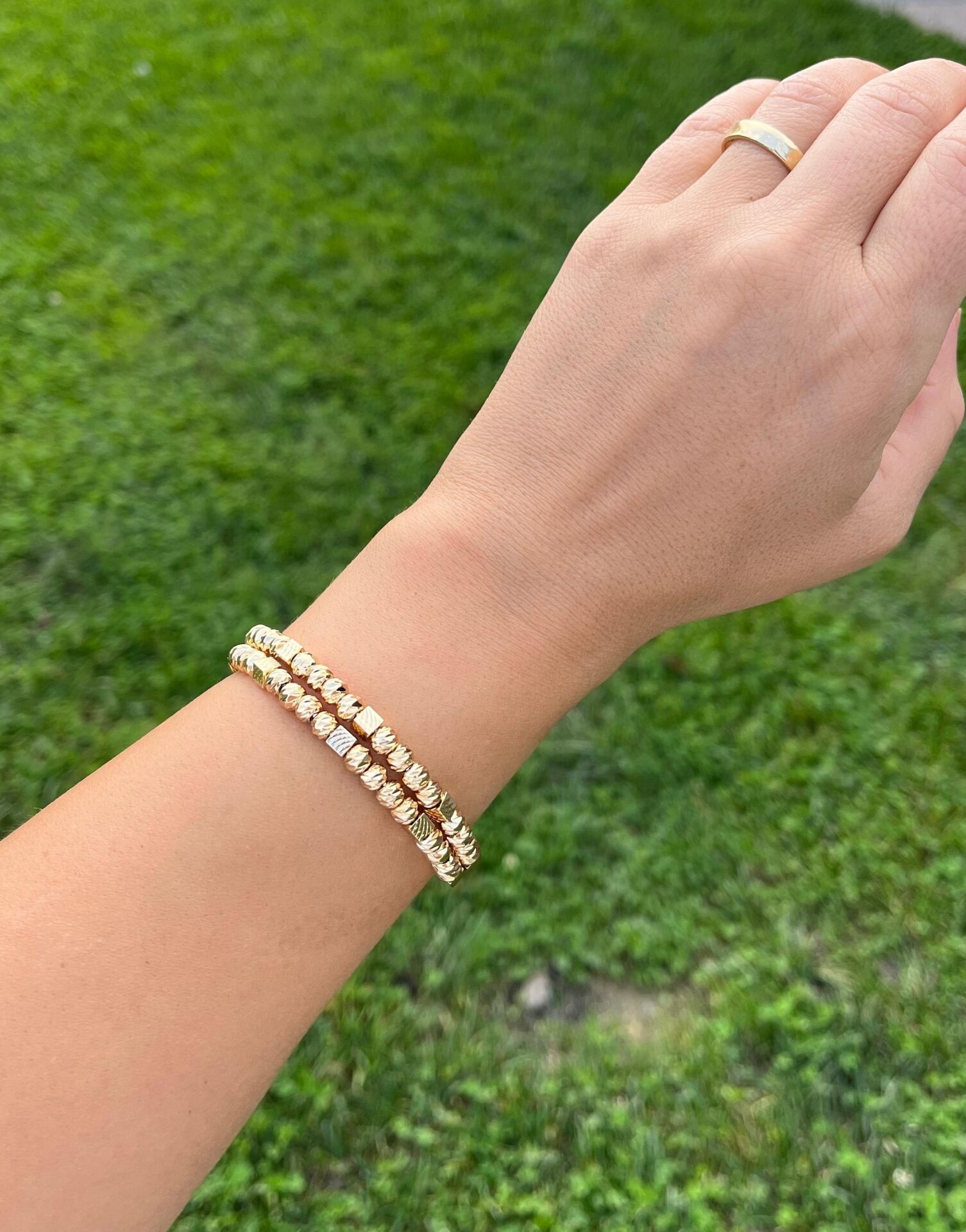 Ysx Jewelry Altın Rengi  Toplu Kelepçe