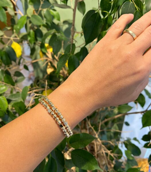 Ysx Jewelry Altın Rengi  Toplu Kelepçe