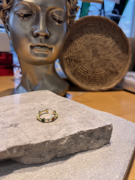 Taşlı İnce Yüzük