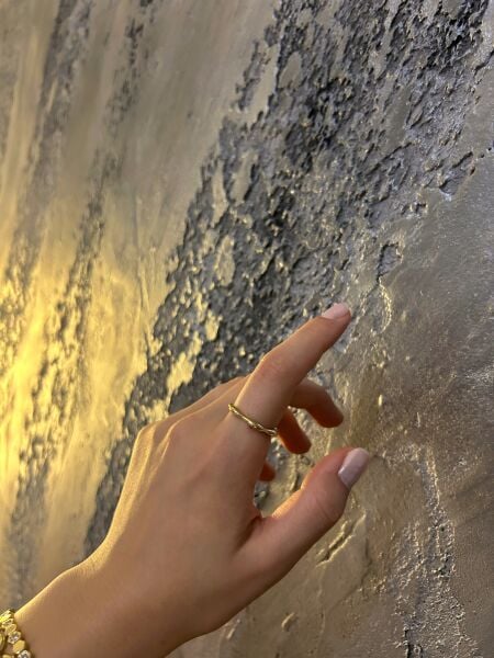 Desenli İnce Yüzük