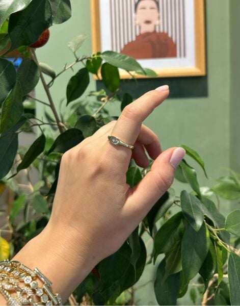 Yıldızlı İnce Yüzük