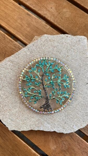 Büyük Hayat Ağacı Broş