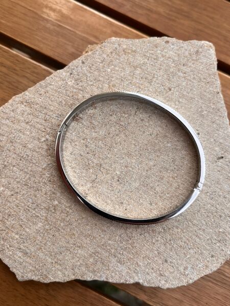 Desenli Gümüş Kelepçe