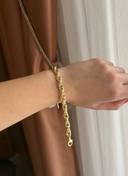 Üçlü Zincir Bileklik