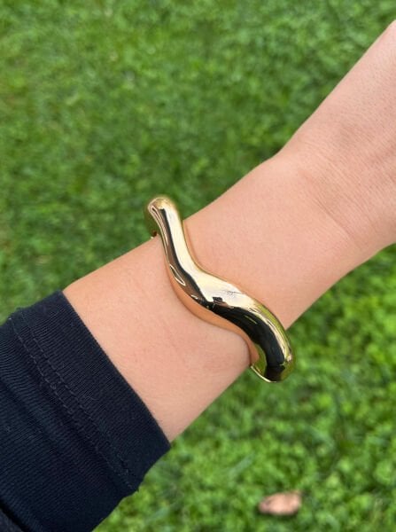 Gold Patterned Handcuffs