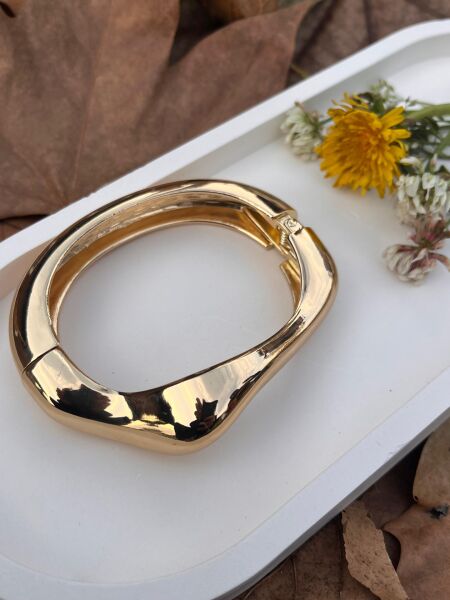 Altın Desenli Kelepçe