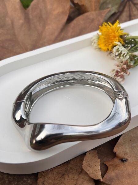 Gümüş Desenli Kelepçe