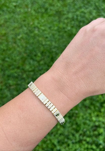 Klipsli Çelik Bileklik