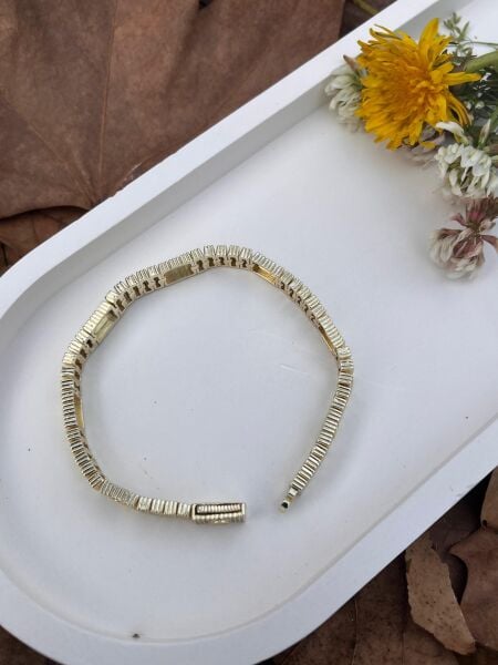 Klipsli Çelik Bileklik