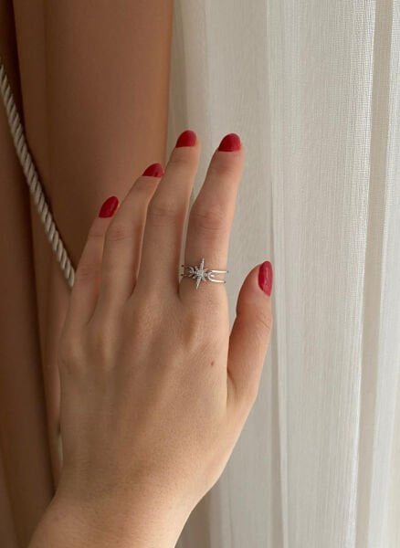 Kuzey Yıldızı Silver Yüzük