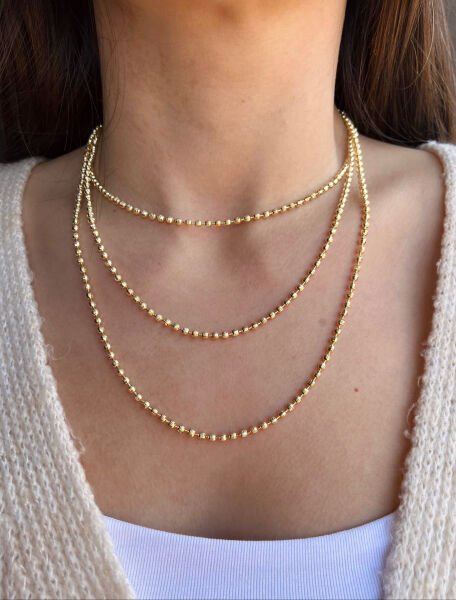 Üç Sıra Dorika Kolye