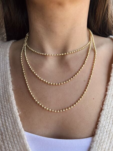 Üç Sıra Dorika Kolye