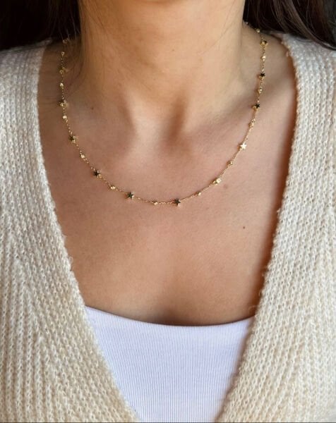 Yıldız ve Dorika Sıralı Kolye